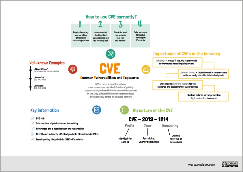 What is the CVE standard?
