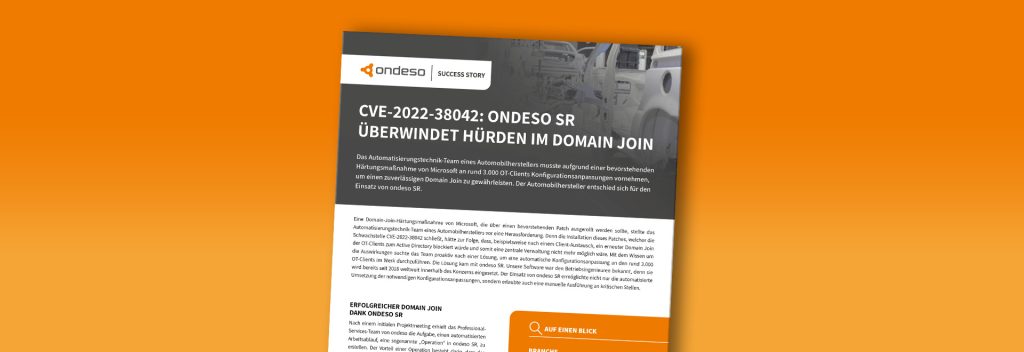 domain-join-ondeso-success-story