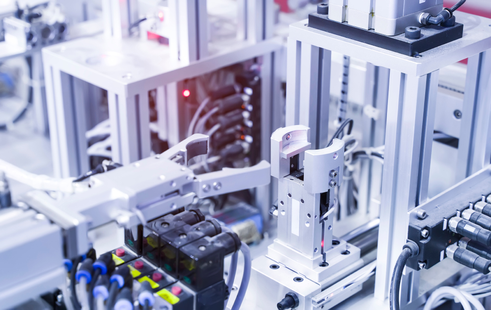 automatic machine tool in industrial manufacture factory,Smart f